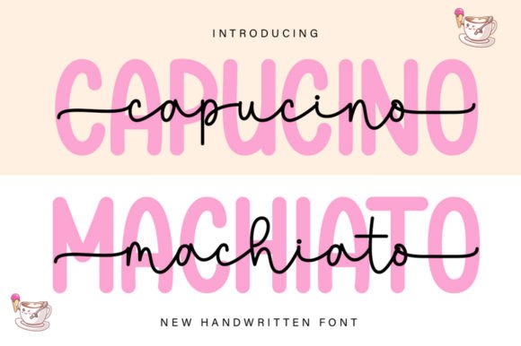 Capucino Machiato Duo: A Stylish and Delicate Font Pair