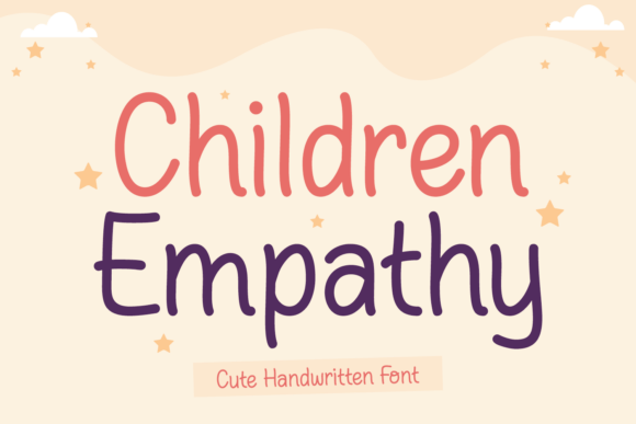 Children Empathy: A Font That Inspires Kindness