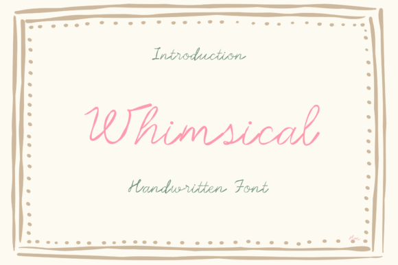 Discover the Whimsical Font: A Touch of Elegance