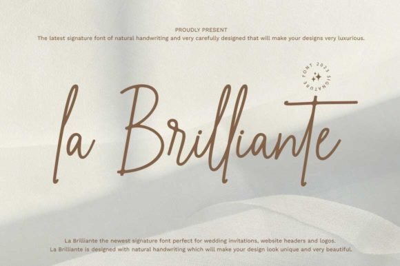 La Brilliante: A Handwritten Touch for Timeless Designs