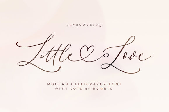 Little Love: A Graceful Script Font for Modern Designs
