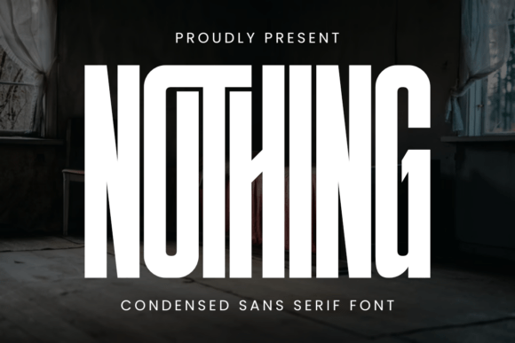 Nothing Font: Bold Impact for Modern Design