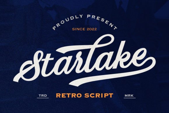 Starlake - Retro Script: Elevate Your Designs with Vintage Charm